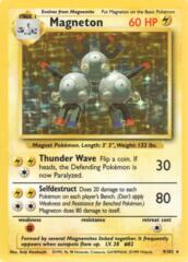 Magneton - 9/102 - Holo Rare - Unlimited Edition